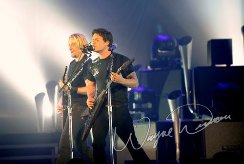 Nickelback at Rupp Arena Lexington, KY on February 27, 2009 &mdash; concert photo by Wayne Dennon
